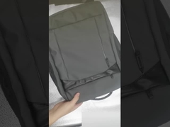 Zaino per laptop da viaggio d'affari in materiale di nylon da uomo impermeabile da 15,6 pollici